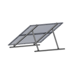 Montaje universal para 2 Módulos Fotovoltáicos de 250W (PROSE-250-24) o 3 Módulos de 150W (PROSE-150-12) en techos de lámina, concreto o piso